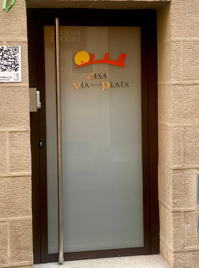 Apartament Casa Via De La Plata Caces Zewnętrze zdjęcie